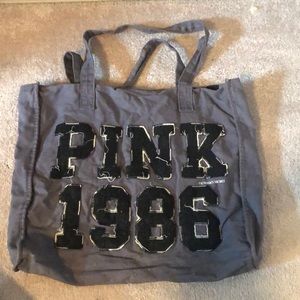 PINK overnight bag